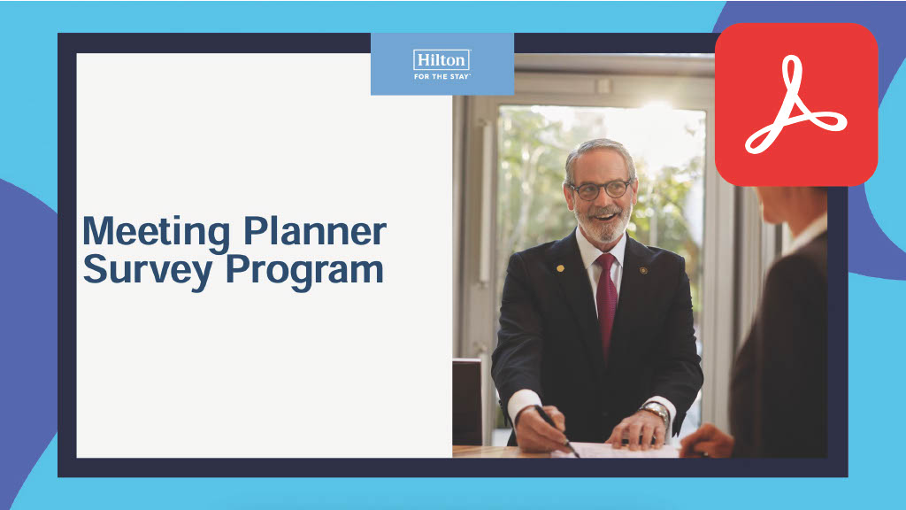 Meeting Planner Survey