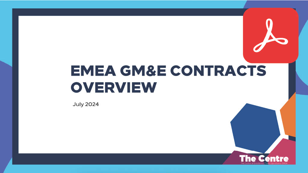 Overview GM&E Contracting