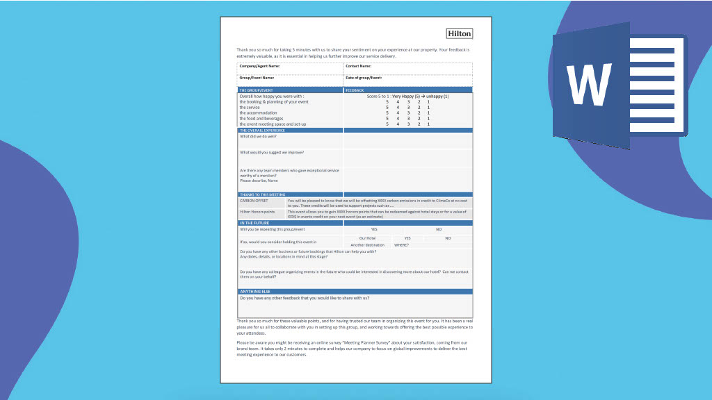 Take 5 Questionnaire
