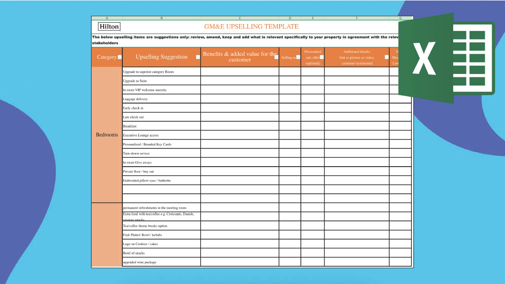 Upselling Template